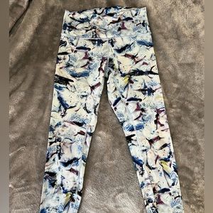 GUC lululemon wunder under leggings sz 8